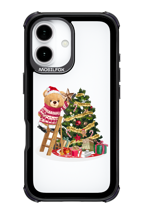 Christmas Bear (Transparent) - Apple iPhone 17