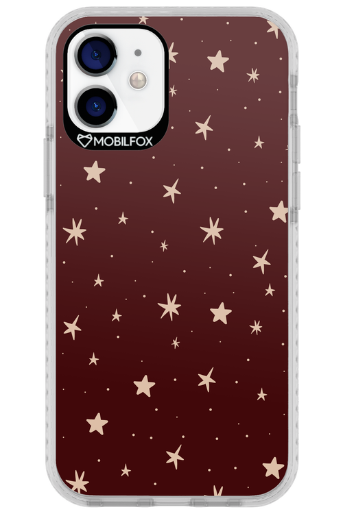 Burgundy Stars - Apple iPhone 12