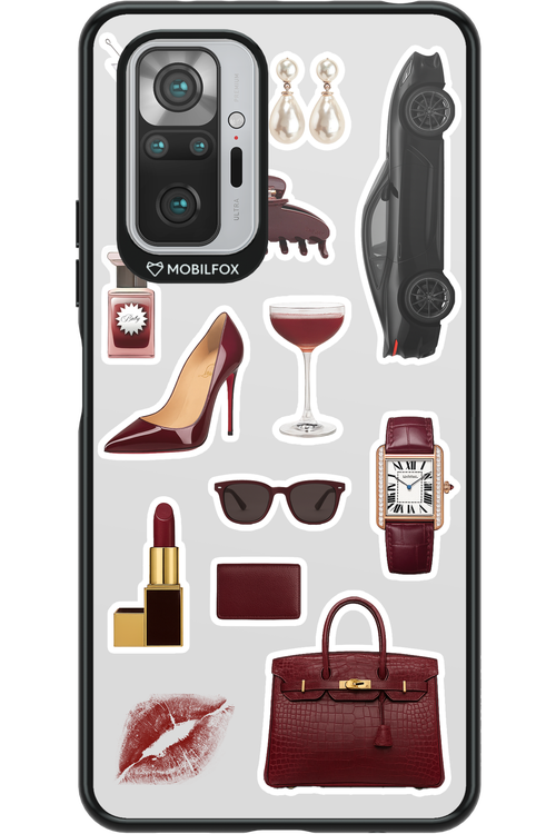 Classy Burgundy 2.0 - Xiaomi Redmi Note 10S