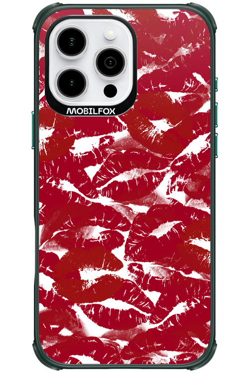 Burgundy and Kiss 2.0 - Apple iPhone 16 Pro Max
