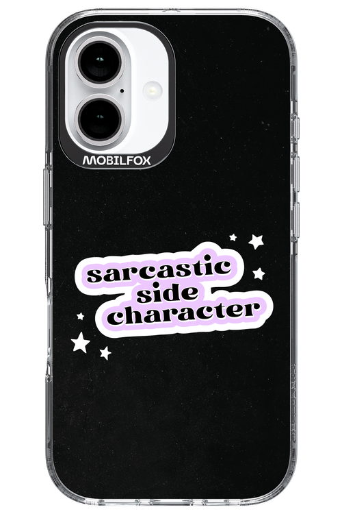 Sarcastic Black - Apple iPhone 16