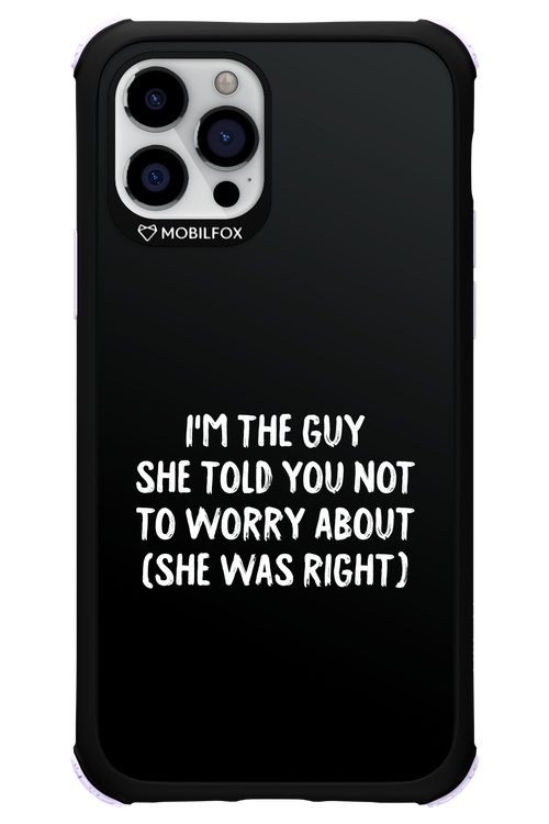 She was right 2.0 - Apple iPhone 12 Pro