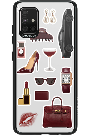 Classy Burgundy - Samsung Galaxy A51