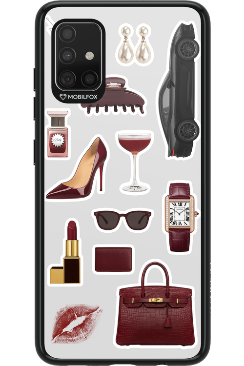 Classy Burgundy - Samsung Galaxy A51