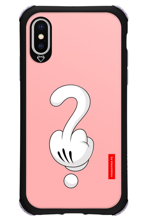 Fuck Hand (Pink) 2.0 - Apple iPhone X