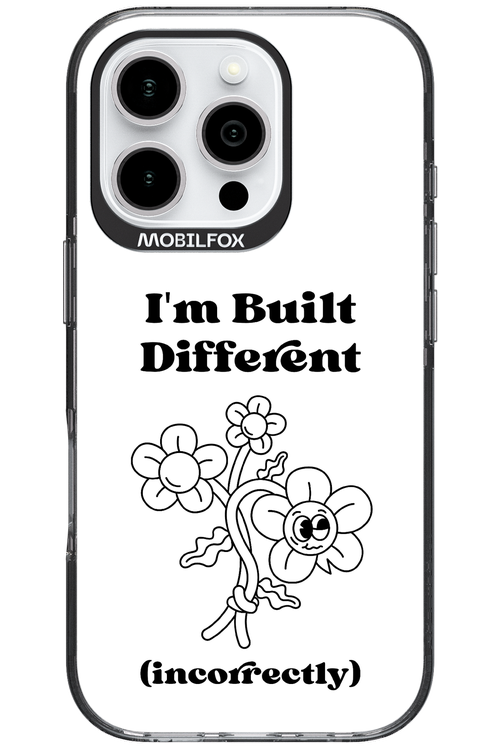 Incorrect Transparent 2.0 - Apple iPhone 16 Pro