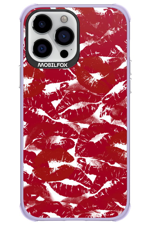 Burgundy and Kiss 2.0 - Apple iPhone 13 Pro Max