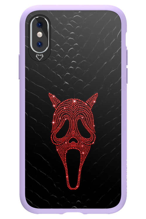 Devil Glitter Ghost - Apple iPhone X