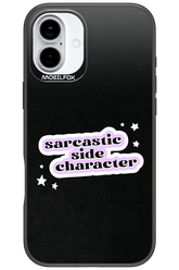 Sarcastic Black - Apple iPhone 16 Plus