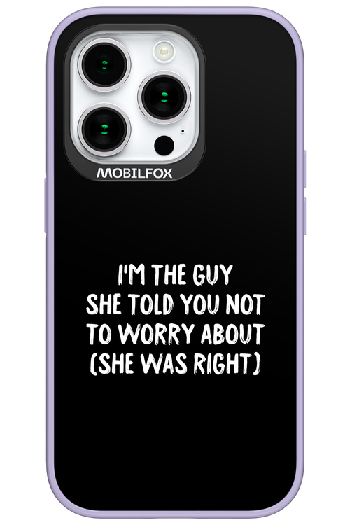 She was right 2.0 - Apple iPhone 15 Pro