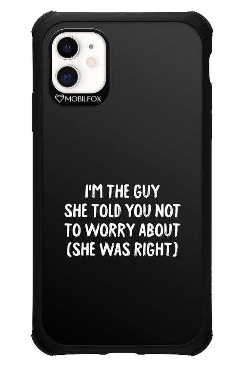 She was right 2.0 - Apple iPhone 11