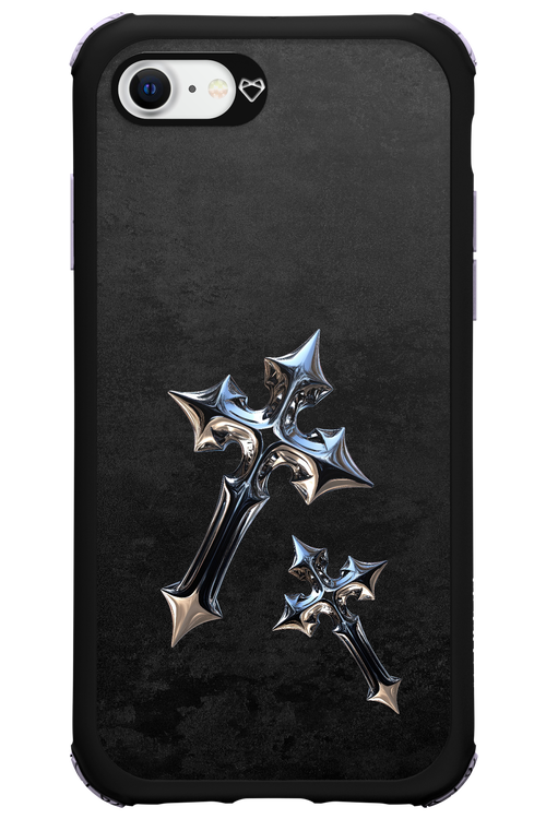 Chrome Crosses 2.0 - Apple iPhone 8