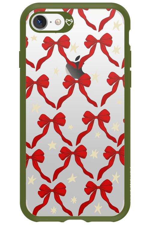 Bow & Stars (Transparent) - Apple iPhone 7