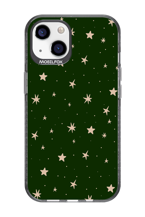 Forest Green Stars - Apple iPhone 13