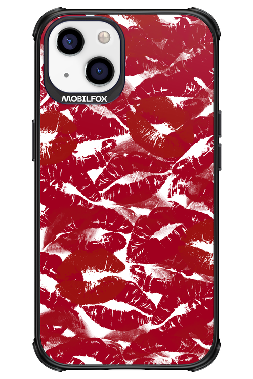 Burgundy and Kiss 2.0 - Apple iPhone 13