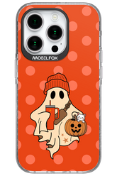 Ghost Girl (Orange) - Apple iPhone 15 Pro