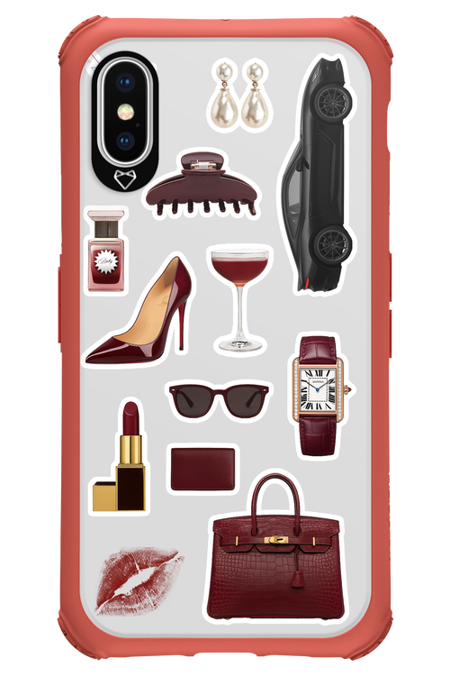 Classy Burgundy - Apple iPhone XS