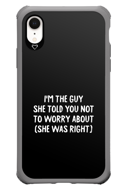 She was right 2.0 - Apple iPhone XR