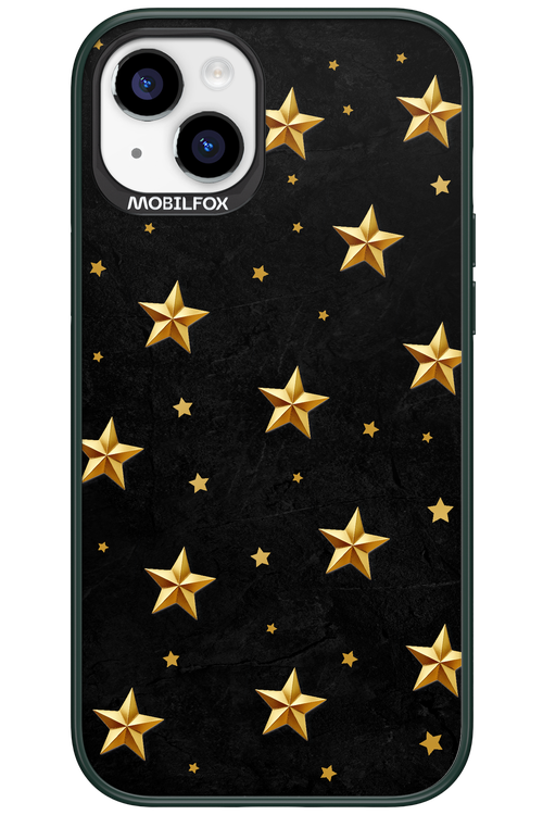 Golden Stars - Apple iPhone 15 Plus