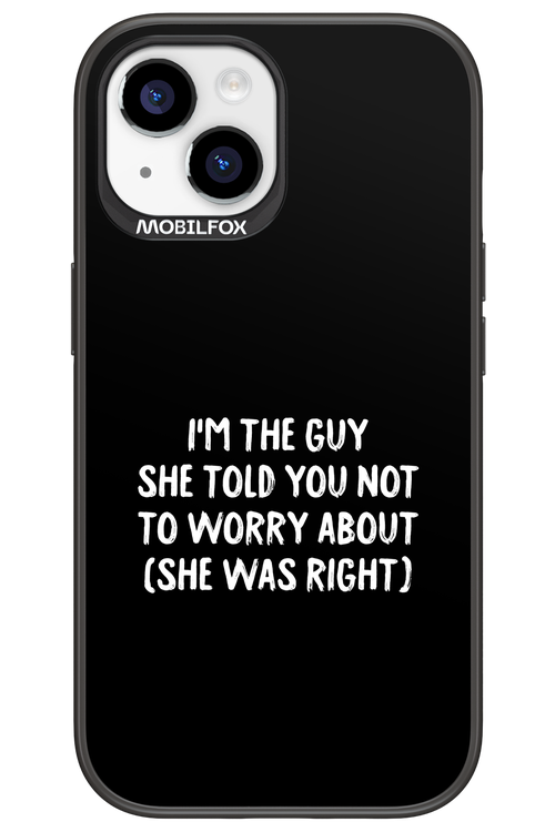 She was right 2.0 - Apple iPhone 15