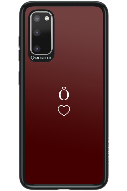 O Burgundia II 2.0 - Samsung Galaxy S20