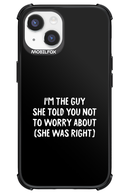 She was right 2.0 - Apple iPhone 14