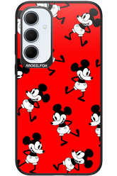 Iconic Mouse (red pattern) - Samsung Galaxy A35