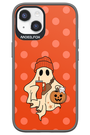Ghost Girl (Orange) - Apple iPhone 14