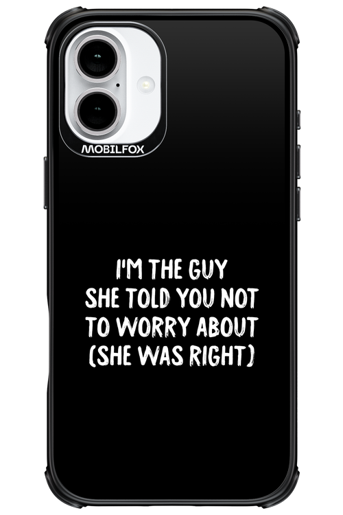 She was right 2.0 - Apple iPhone 16 Plus
