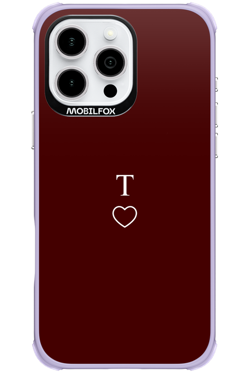 T Burgundia 2.0 - Apple iPhone 16 Pro Max