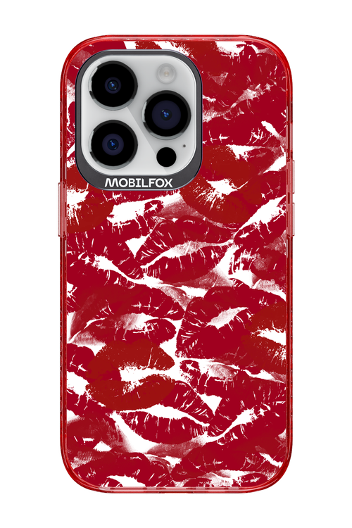 Burgundy and Kiss 2.0 - Apple iPhone 14 Pro