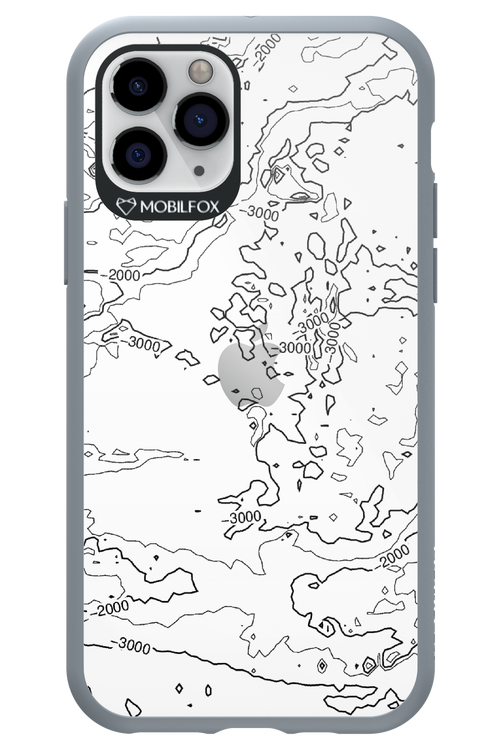 Contour Map - Apple iPhone 11 Pro