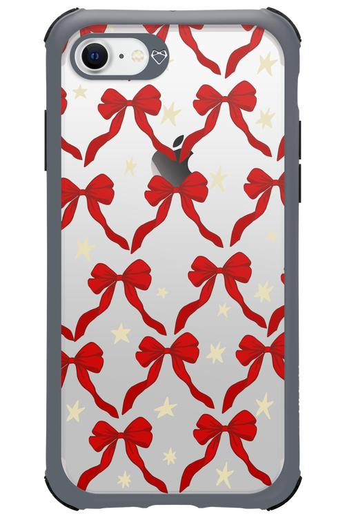 Bow & Stars (Transparent) - Apple iPhone 7