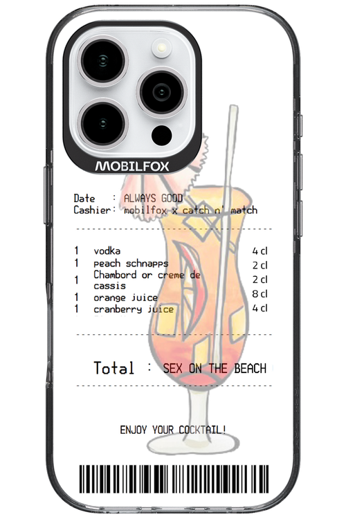 sex on the beach cocktail - Apple iPhone 16 Pro