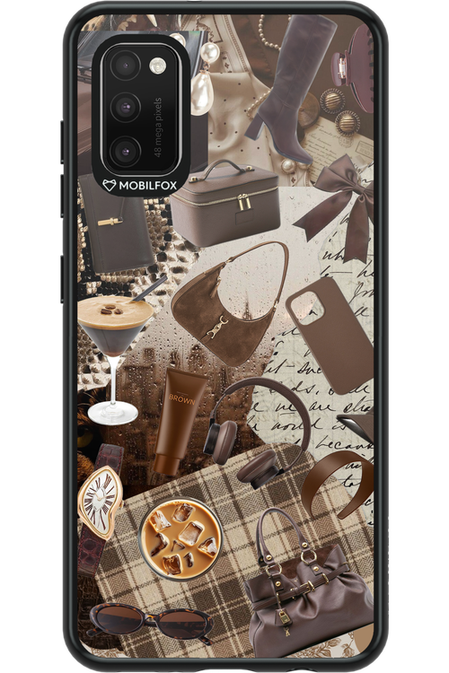 Brown Love - Samsung Galaxy A41