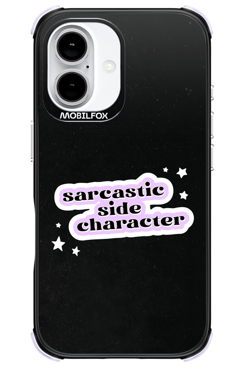 Sarcastic Black - Apple iPhone 16