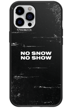 No snow, no show - Apple iPhone 12 Pro Max