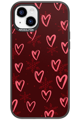 Christmas Hearts - Apple iPhone 15 Plus