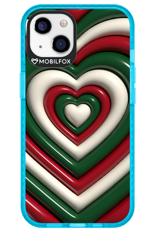 XMAS Hearts - Apple iPhone 13