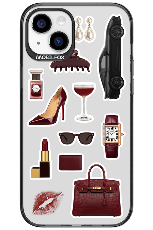 Classy Burgundy 2.0 - Apple iPhone 15 Plus