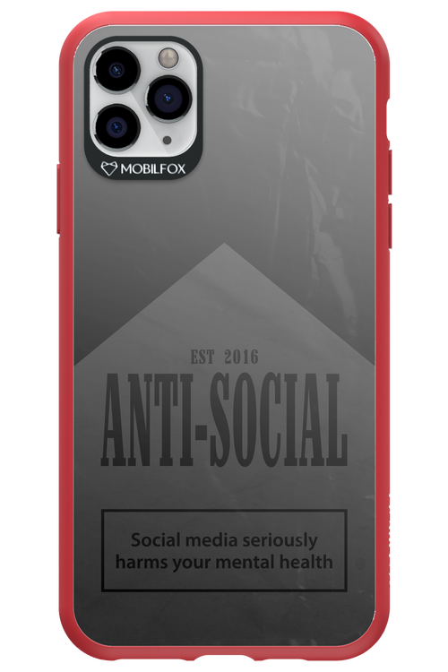 ANTI-SOCIAL (BLVCK) 2.0 - Apple iPhone 11 Pro Max