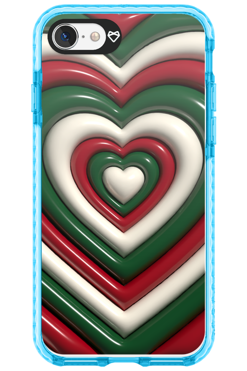 XMAS Hearts - Apple iPhone SE 2020