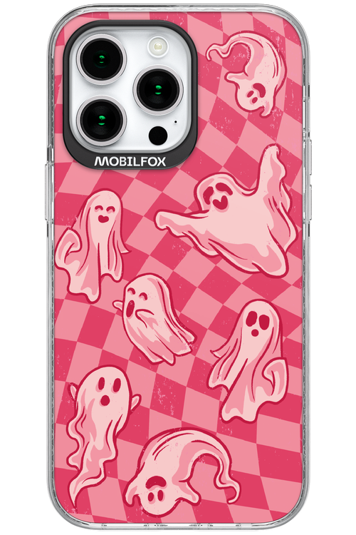 Strawberry Ghosts - Apple iPhone 15 Pro Max