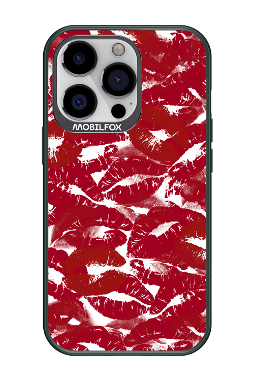 Burgundy and Kiss 2.0 - Apple iPhone 13 Pro