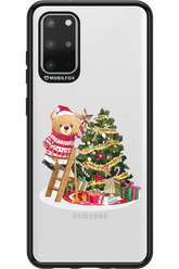 Christmas Bear (Transparent) - Samsung Galaxy S20+