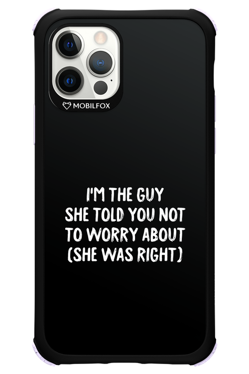 She was right 2.0 - Apple iPhone 12 Pro