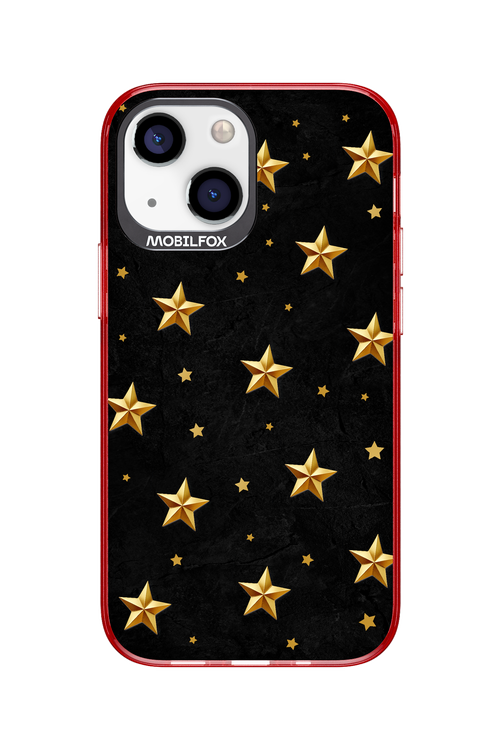 Golden Stars - Apple iPhone 13 Mini