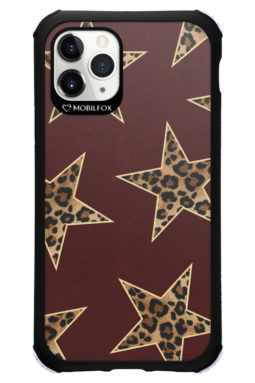 Wild Stars Burgundy - Apple iPhone 11 Pro