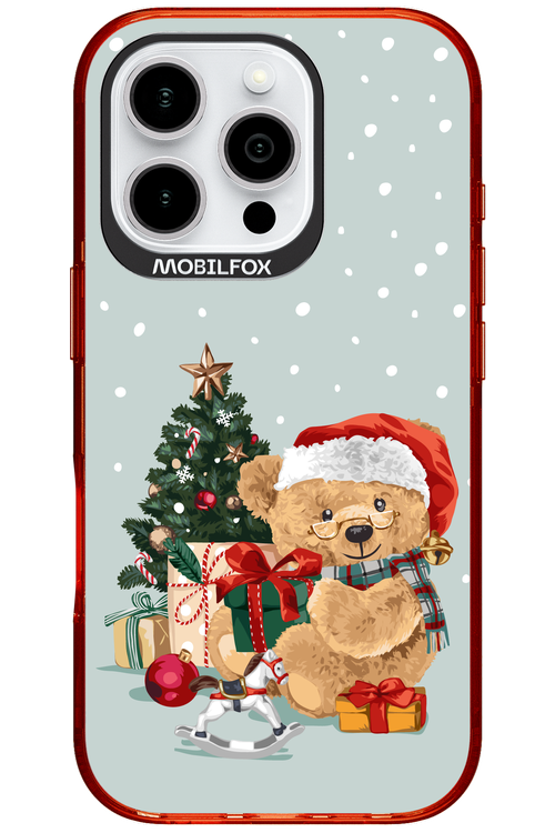 Merry Christmas Bear - Apple iPhone 16 Pro