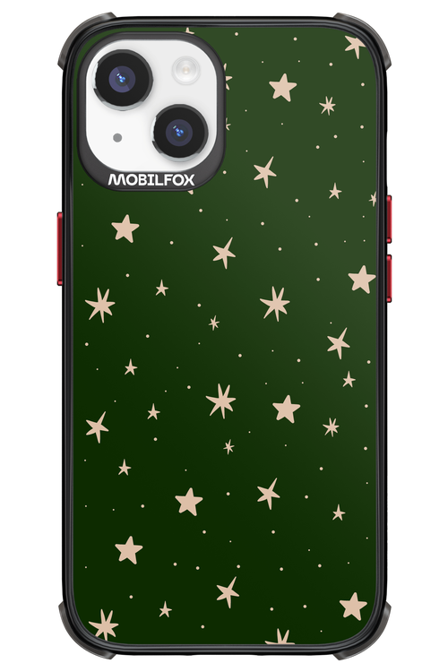 Forest Green Stars - Apple iPhone 14